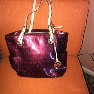Michael Kors handbag patent leather